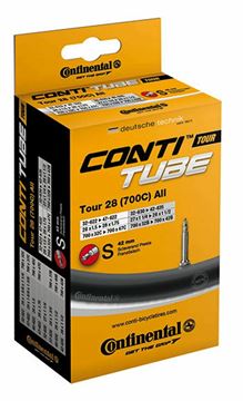 Picture of CONTINENTAL TUBE, TOUR 28 700C SLIM, 42MM VALVE